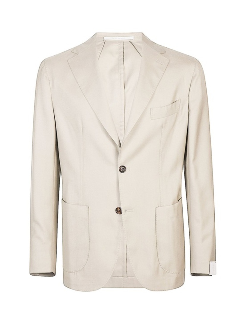 Eleventy Milano Wool Cotton Jersey Unstructured Two-Button Blazer 60 EU / 50 US